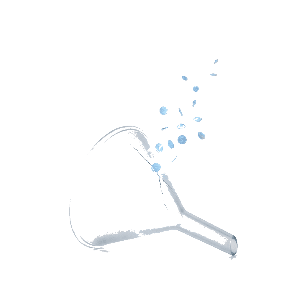 Ad budget leaking out of a funnel full of holes
