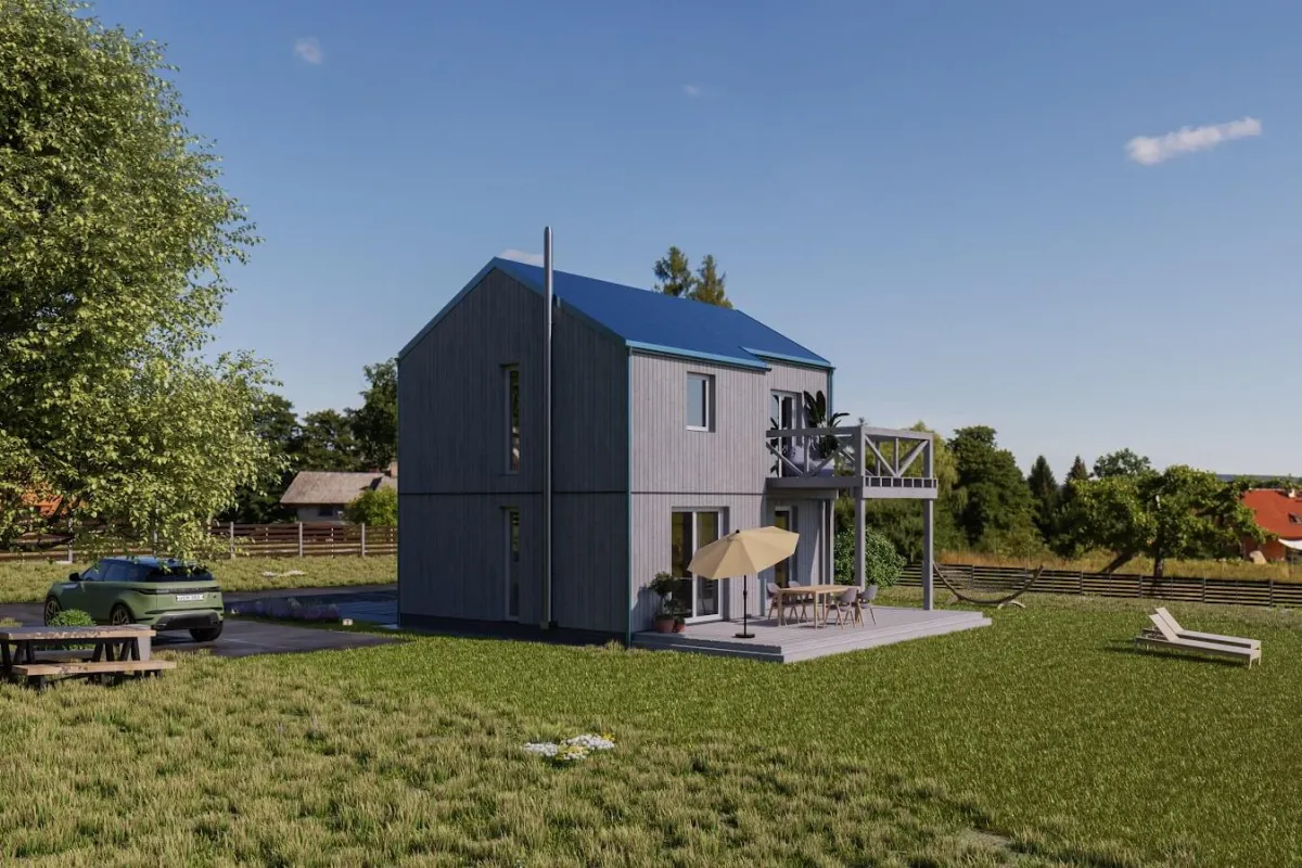 Homing B.30, patrový dům s minimální tepelnou ztrátou