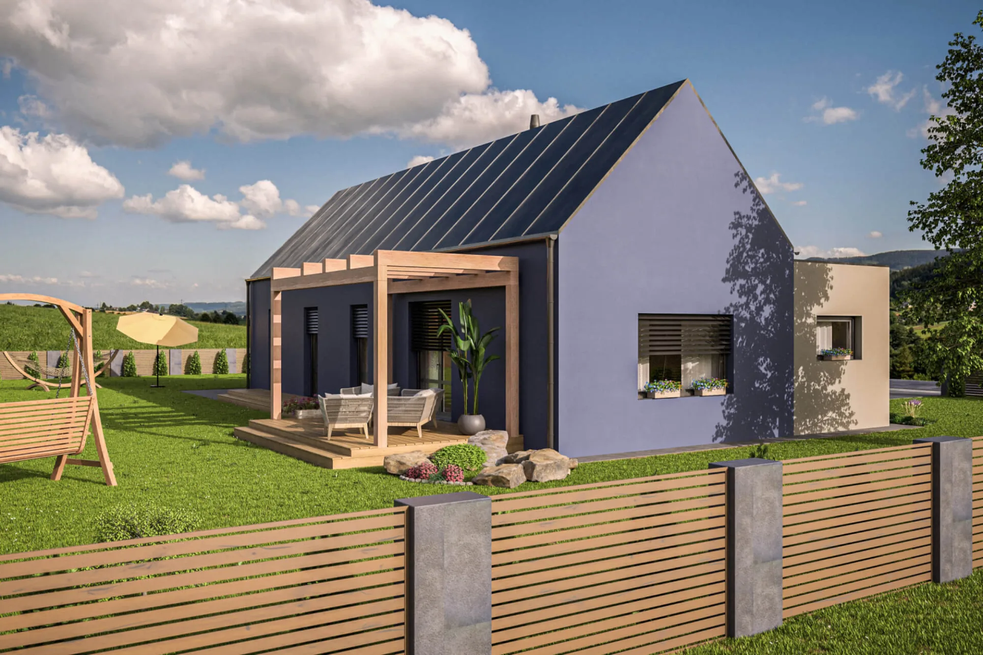 Homing B.6, největší bungalov v nabídce