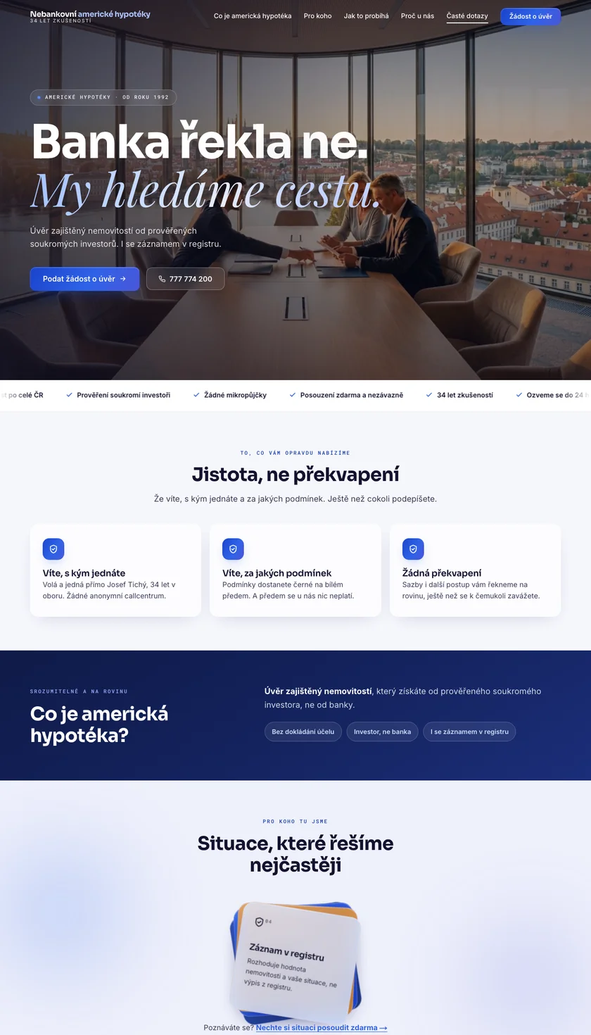 Tichý Mortgages